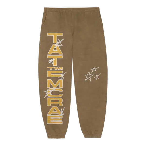 Stars Brown sweatpants