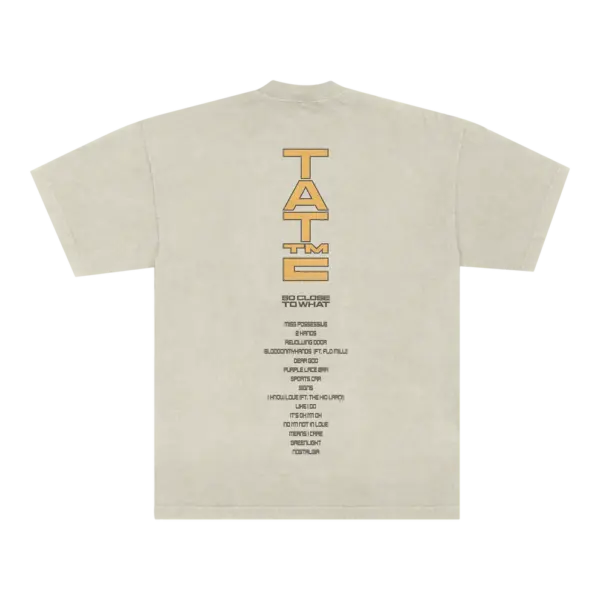 Tracklist Tee back